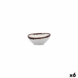 Snacksk�l Bidasoa Orion Hydrozero Hvid Keramik (6 enheder) #1