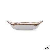 Snack bakke Bidasoa Orion Hydrozero Hvid � 19 cm (6 enheder) #1