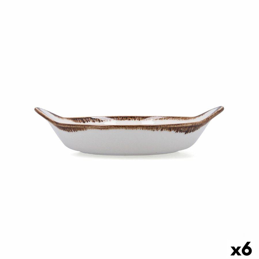 Snack bakke Bidasoa Orion Hydrozero Hvid � 19 cm (6 enheder) #1