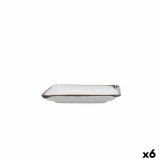 Snack bakke Bidasoa Orion Hydrozero Hvid 15 x 15 cm (6 enheder) #1