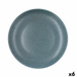 Flad Plade Bidasoa Element Hydrozero Bl� Keramik � 27 cm (6 enheder) #1