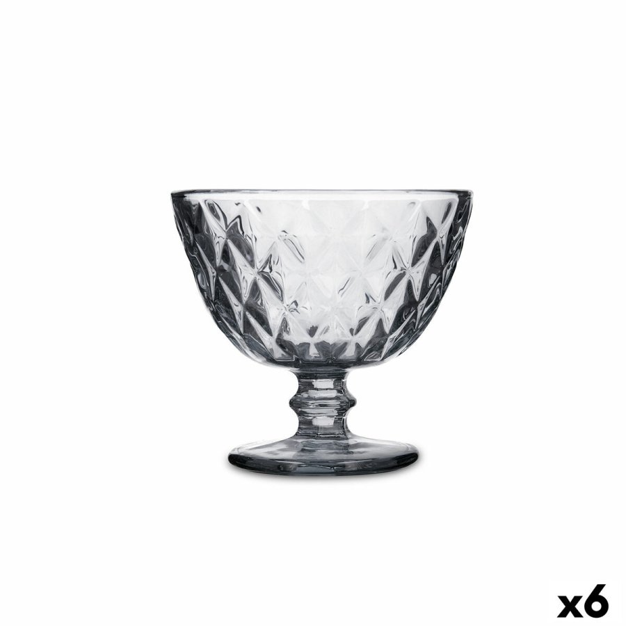 Is og Milshake Glas Quid Maia Gr� Glas 300 ml (6 enheder) #1