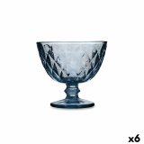 Is og Milshake Glas Quid Maia Bl� Glas 300 ml (6 enheder) #1