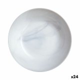 Dyb tallerken Luminarc Diwali Granit Marb To-farvet Glas � 20 cm (24 enheder) #1
