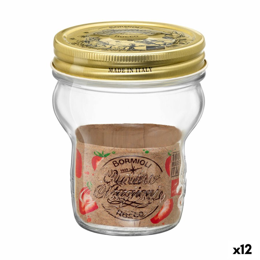 Mad Bevarelse Container Bormioli Rocco Quattro Stagioni Gennemsigtig 270 ml (12 enheder) #1