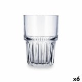 Glas Quid Cubik Gennemsigtig Glas 390 ml (6 enheder) #1