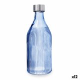 Vandflaske Quid Maison Marinebl Glas 1 L (12 enheder) #1