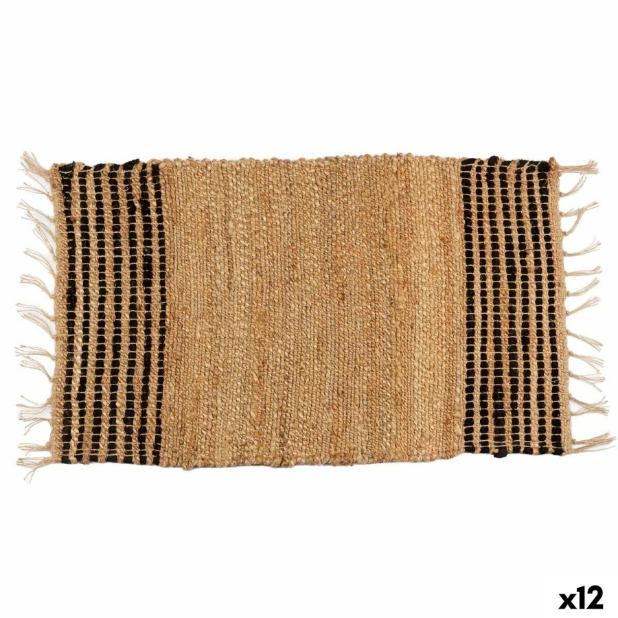 Tppe 84862-CEEJAY Sort Natur 60 x 90 cm (12 enheder) #1