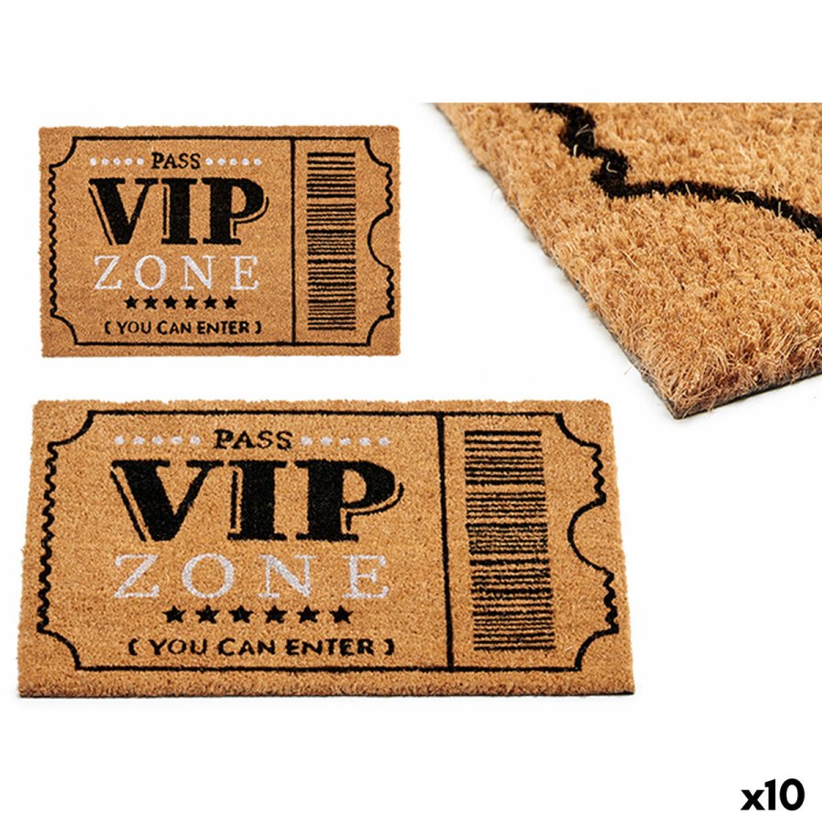 Drmtte VIP Trykt PVC Kokosnd Fiber 60 x 2 x 40 cm (10 enheder) #1