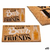 Drmtte Beer Trykt PVC Kokosnd Fiber 60 x 2 x 40 cm (10 enheder) #1