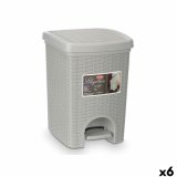 Papirkurv Stefanplast 30798 Lysegr Plastik 20 L (6 enheder) #1
