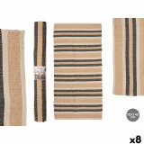 Tppe NO.04 Hvid Brun Sort 70 x 140 cm (8 enheder) #1