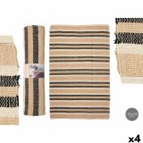 Tppe NO.05 Hvid Brun Sort 120 x 180 cm (4 enheder) #1