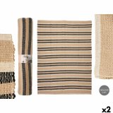 Tppe NO.06 Hvid Brun Sort 180 x 240 cm (2 enheder) #1