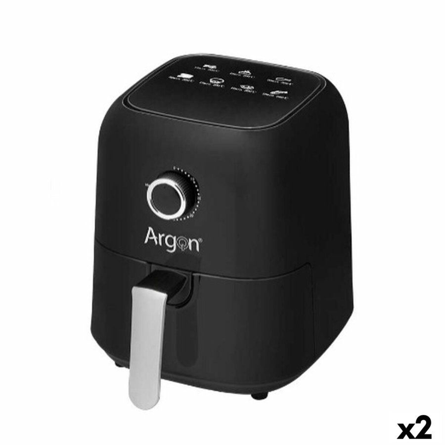 Varmluftsfrituregryde Argon EA-AF1042 CE Sort 2,3 L #1