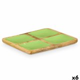Bakke med Rum MALI-991 G Grn 31 x 3 x 3 cm (6 enheder) #1