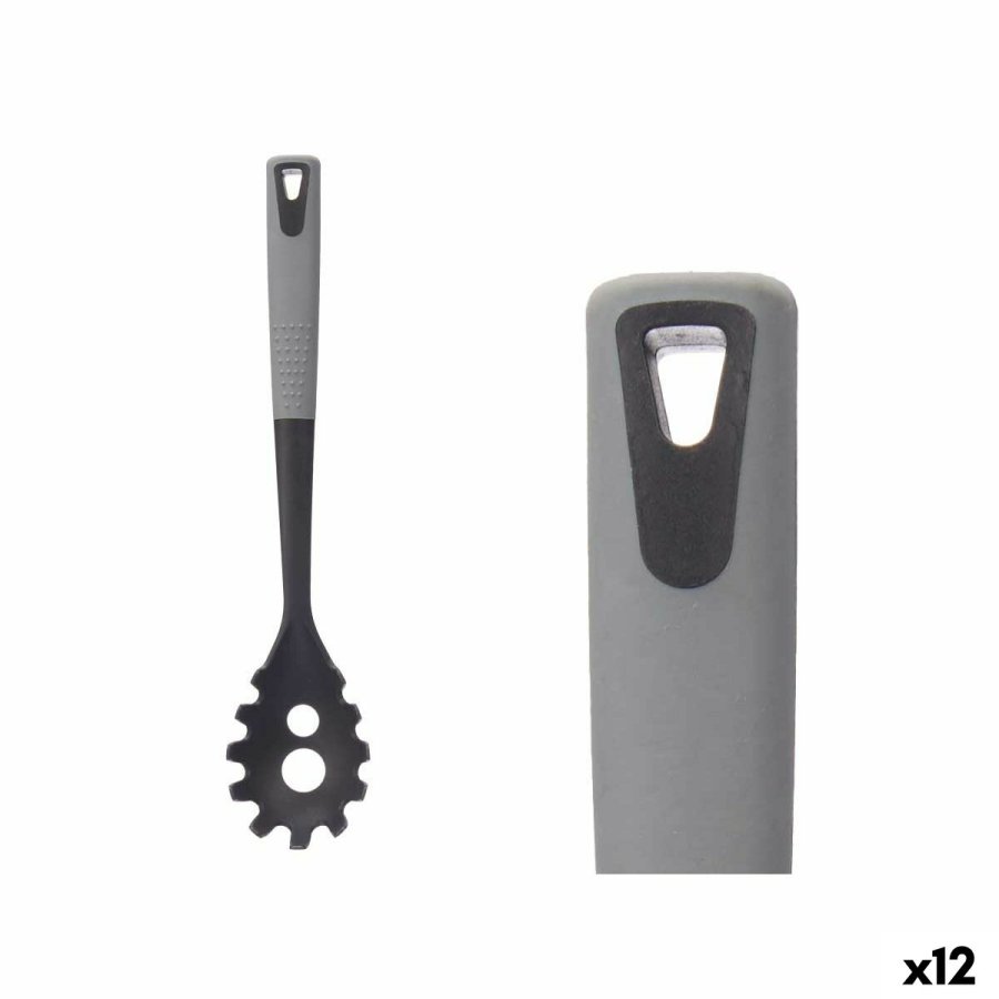 Pastaske Kinvara KT212043-9 PBT Sort Gr TPR PBT 7 x 34 x 4 cm (12 enheder) #1
