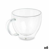 Te- og kaffekop Vivalto OCT-DG2397 Gennemsigtig Borosilikatglas 140 ml (6 enheder) #1