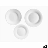 Madlavningsst Vivalto F-LP100-80-85 Hvid Opalglas (2 enheder) #1