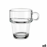 Te- og kaffekop Vivalto Z908-9/BHA6 Gennemsigtig Glas 270 ml (6 enheder) #1