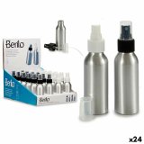 Sprayflaske Berilo CH9979-2 Hvid Sort Gennemsigtig Slvfarvet Aluminium polypropylen 100 ml (24 enheder) #1