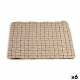 Bademtte Berilo AR1910103 Beige PVC 0,03 x 50 x 50 cm (6 enheder) #1