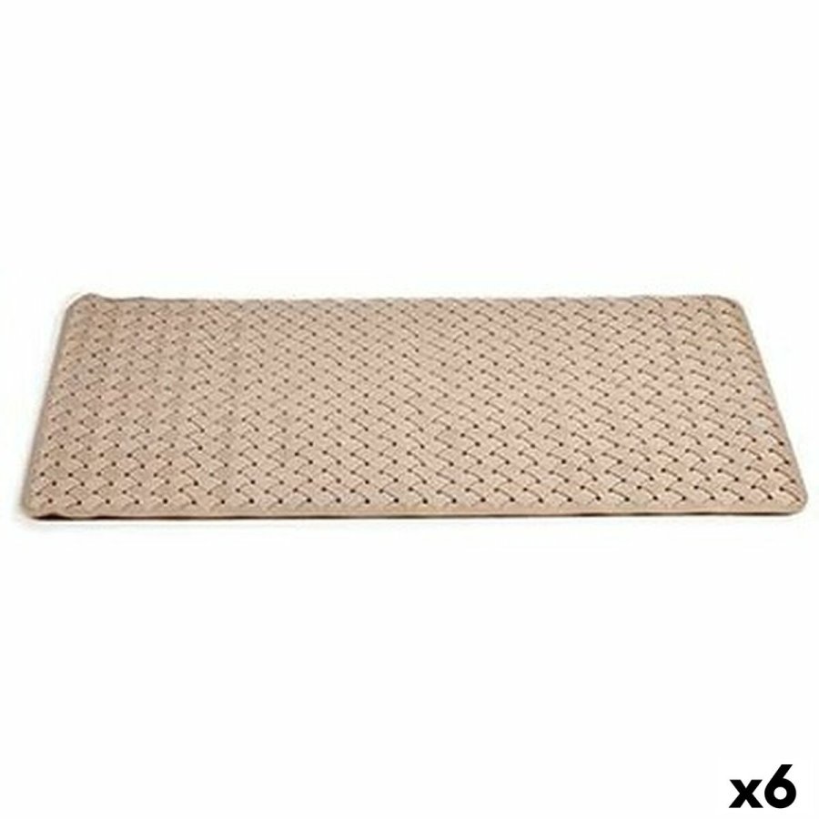Bademtte Berilo AR1910100 Beige PVC 38 x 0,03 x 78 cm (6 enheder) #1