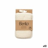 Svamp til Kroppen Berilo B7081-6 Hvid Beige 11 x 16,5 x 2 cm (12 enheder) #1