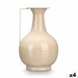 Vase Gift Decor Brun Jern Krogla 24 x 38 x 14,8 cm (4 enheder) #1