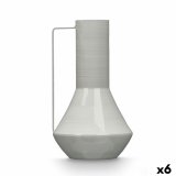 Vase Gift Decor Gr Jern Konisk 17 x 29 x 7 cm (6 enheder) #1