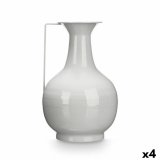 Vase Gift Decor Gr Jern Krogla 24 x 38 x 14,8 cm (4 enheder) #1