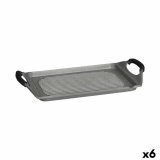 Grill Kinvara Hvid R�d Gr� Silikone Aluminium 34 x 26 cm #1
