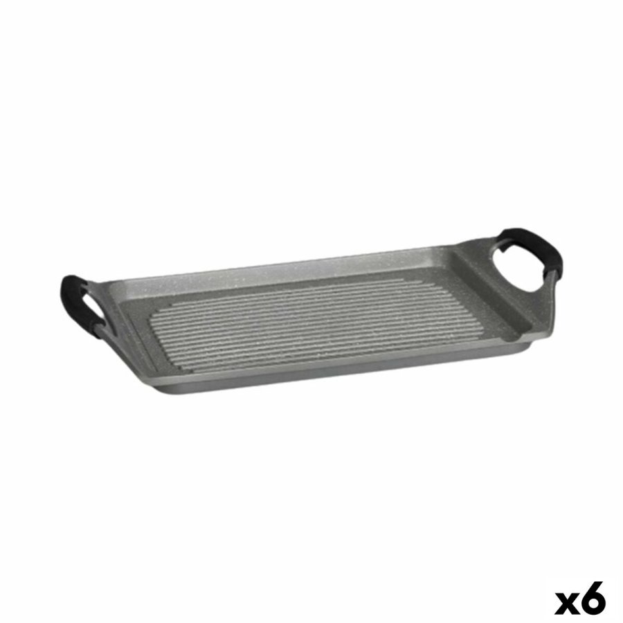 Grill Kinvara Hvid R�d Gr� Silikone Aluminium 34 x 26 cm #1
