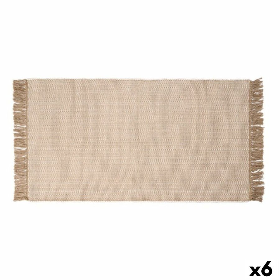 T�ppe Gift Decor Beige 140 x 80 cm (6 enheder) #1