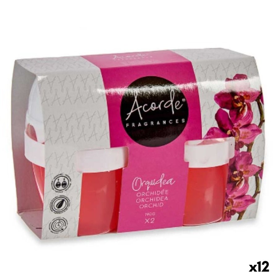 S�t med luftfriskere Acorde Orkide 2 Dele (12 enheder) #1