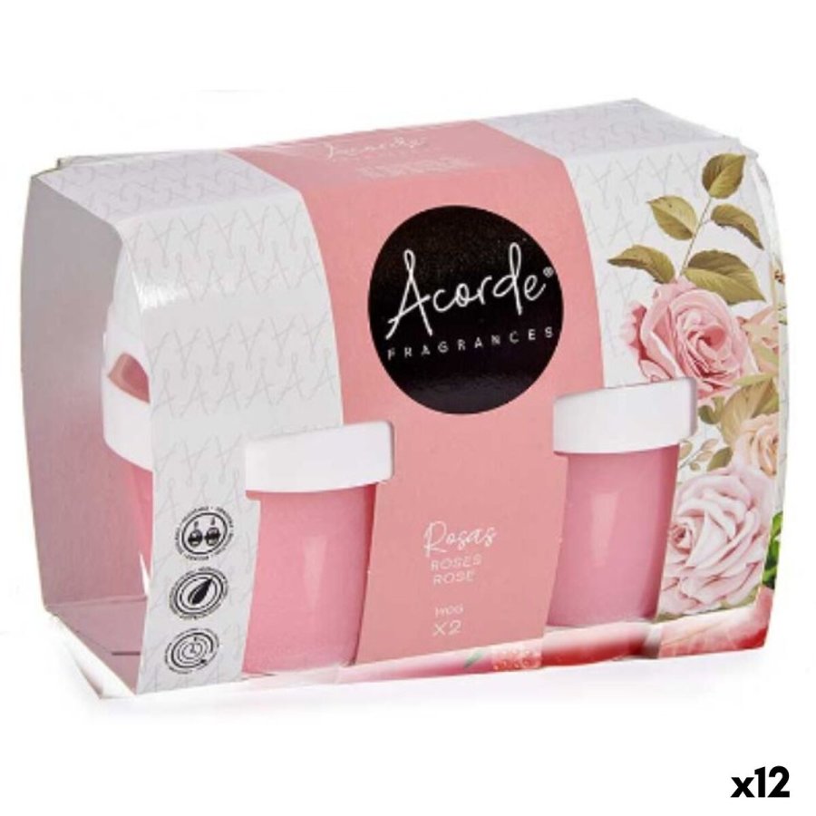 S�t med luftfriskere Acorde Pink 2 Dele (12 enheder) #1
