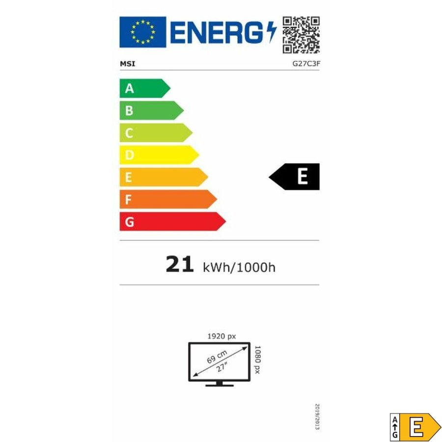 Gaming skrm MSI G27C3F 27