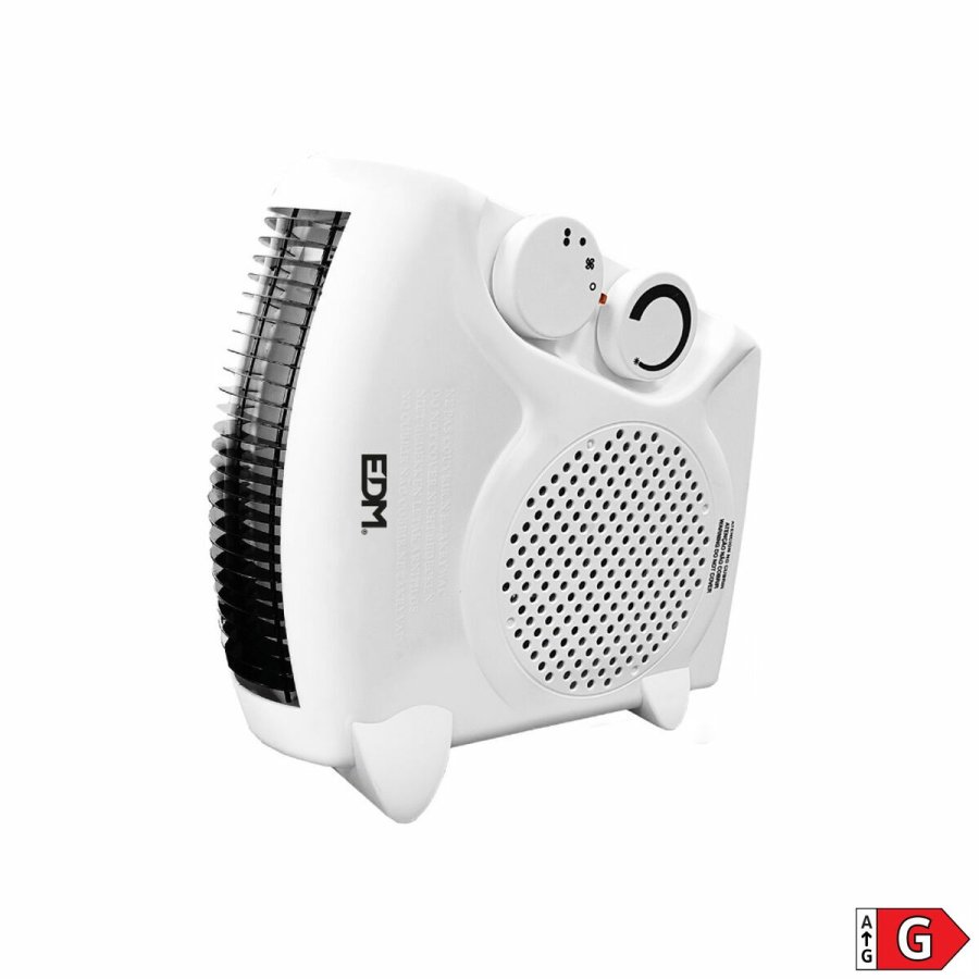 Varmeapparat EDM 07205 Hvid 1000 - 2000 W Kompakt #5