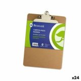 Mappe med klips Bismark A4 Tr (24 enheder) #1