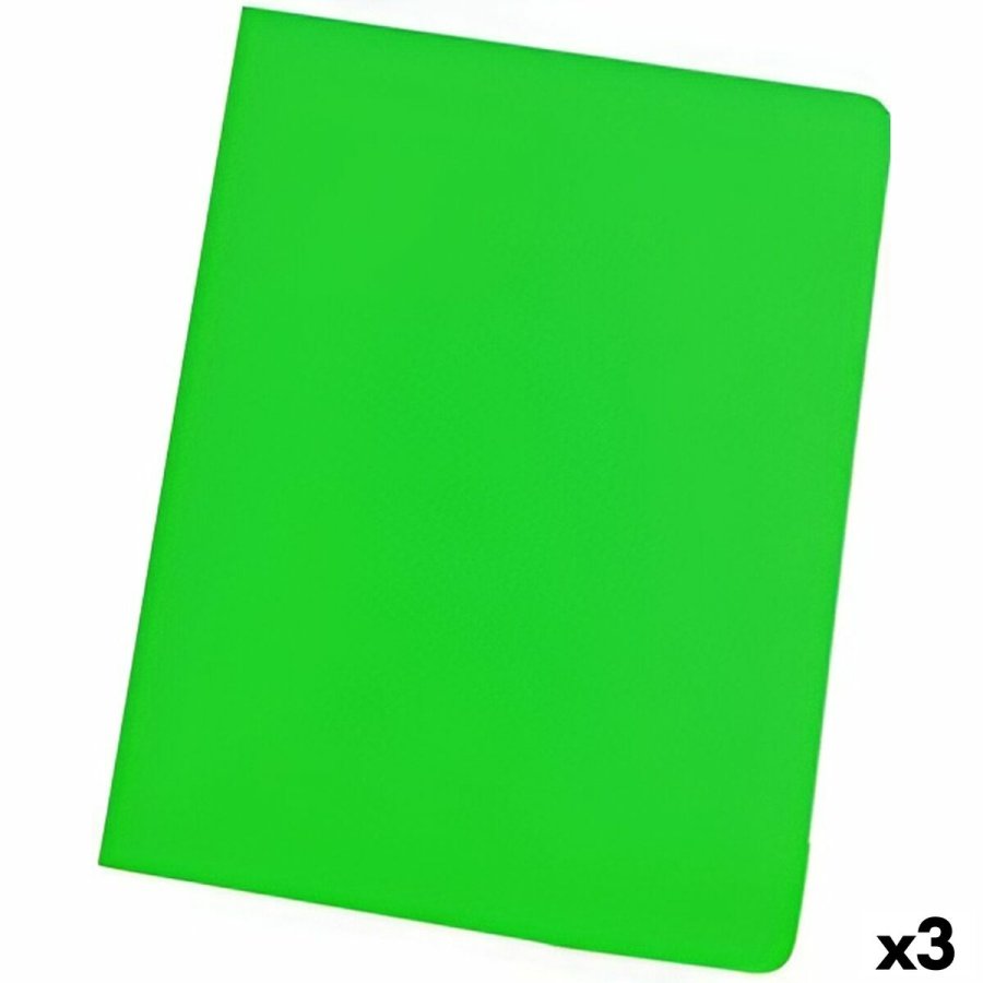 St med undermapper Elba Grn A4 50 Dele (3 enheder) #1