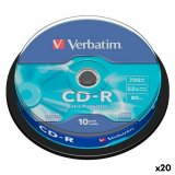 CD-R Verbatim EXTRA PROTECTION 700 MB 52x 10 Dele (20 enheder) #1