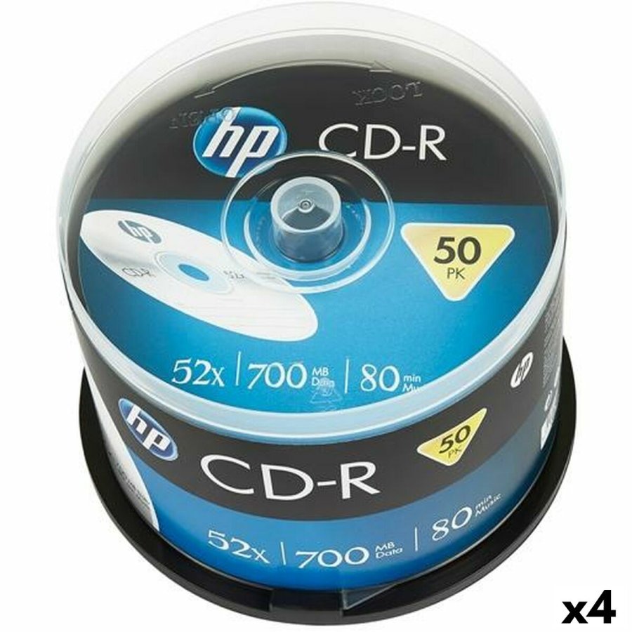 CD-R HP 700 MB 52x (4 enheder) #1