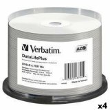 DVD-R Verbatim DATALIFE PLUS 4,7 GB 16x 50 Dele (4 enheder) #1