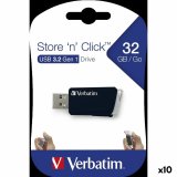 USB-stik Verbatim STORENCLICK Sort 32 GB (10 enheder) #1