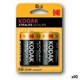 Alkalinebatterier Kodak 1,5 V LR20 (10 enheder) #1