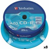 CD-R Verbatim Azo 700 MB 52x 25 Dele (8 enheder) #1