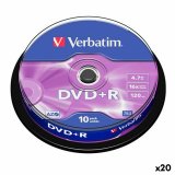 DVD + R Verbatim 4,7 GB 16x 10 Dele (20 enheder) #1