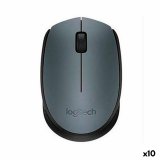 Tr�dl�s mus Logitech M170 Gr� (10 enheder) #1