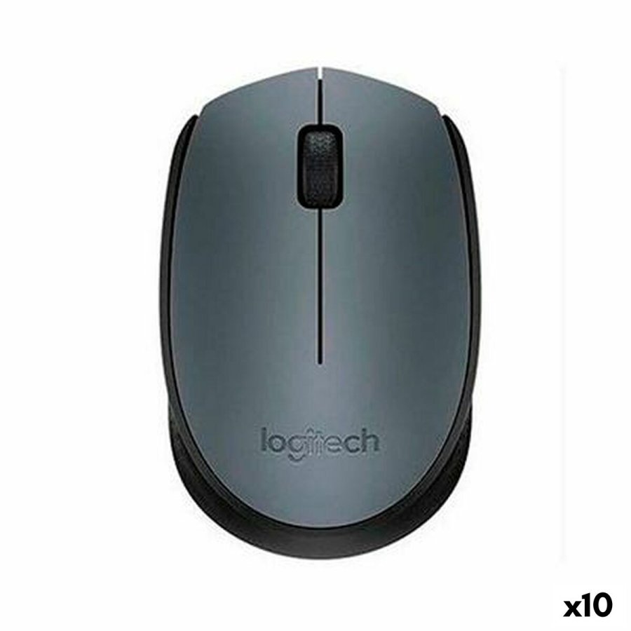 Tr�dl�s mus Logitech M170 Gr� (10 enheder) #1