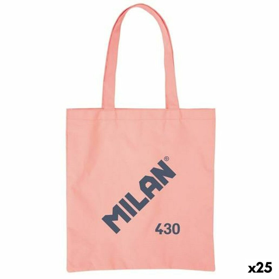 Tekstil pose Milan 1918 Pink 41 x 38 x 0,5 cm (25 enheder) #1